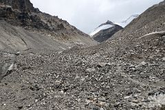 24 The Trail Moves Onto The East Rongbuk Glacier On The Trek From Base Camp To Mount Everest North Face Intermediate Camp In Tibet.jpg